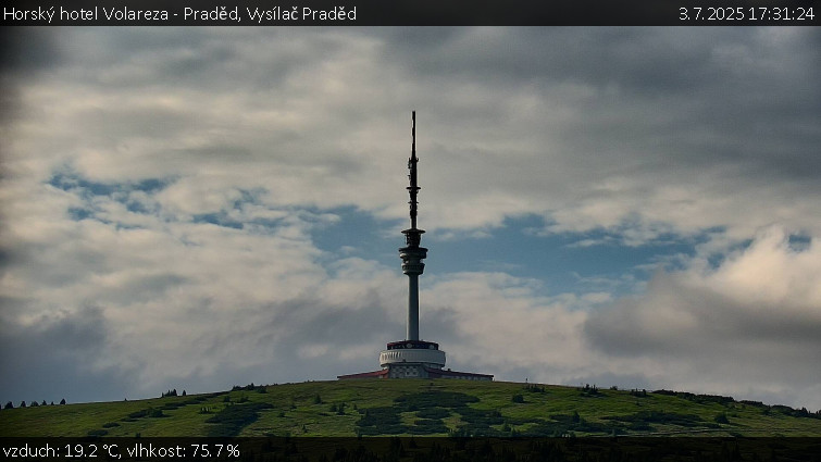 Horský hotel Volareza - Praděd - Vysílač Praděd - 3.7.2025 v 17:31