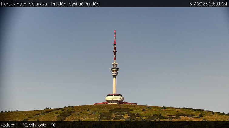 Horský hotel Volareza - Praděd - Vysílač Praděd - 5.7.2025 v 13:01 Horský hotel Volareza - Praděd - Vysílač Praděd - 5.7.2025 v 13:01