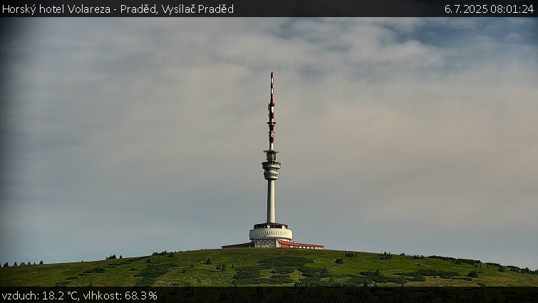 Horský hotel Volareza - Praděd - Vysílač Praděd - 6.7.2025 v 08:01 Horský hotel Volareza - Praděd - Vysílač Praděd - 6.7.2025 v 08:01