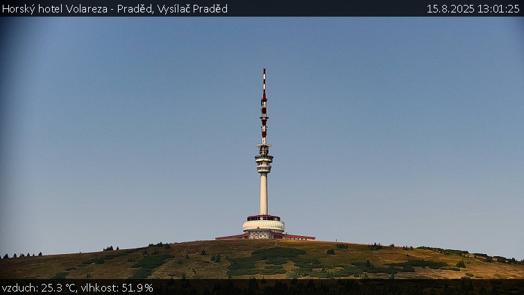 Horský hotel Volareza - Praděd - Vysílač Praděd - 15.8.2025 v 13:01