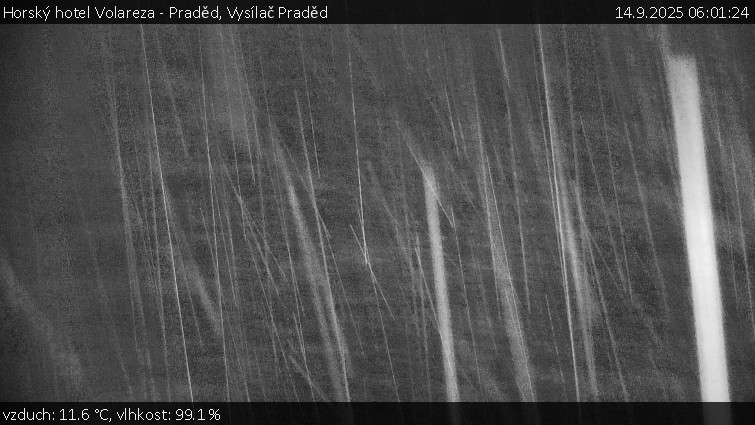 Horský hotel Volareza - Praděd - Vysílač Praděd - 14.9.2025 v 06:01 Horský hotel Volareza - Praděd - Vysílač Praděd - 14.9.2025 v 06:01
