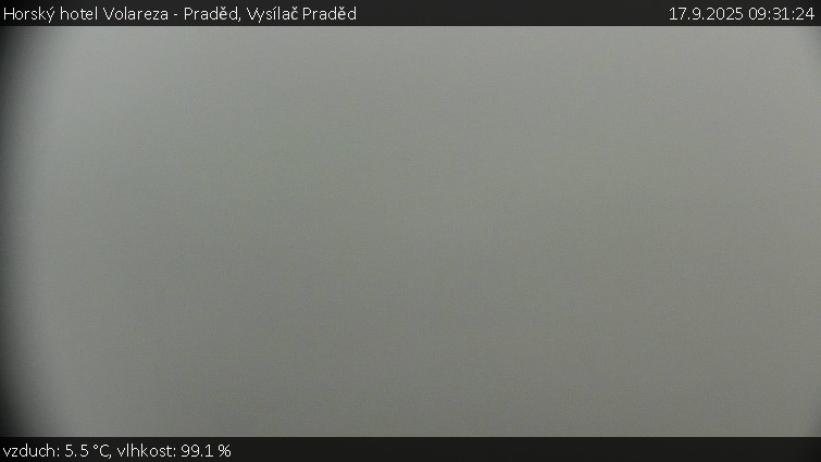 Horský hotel Volareza - Praděd - Vysílač Praděd - 17.9.2025 v 09:31