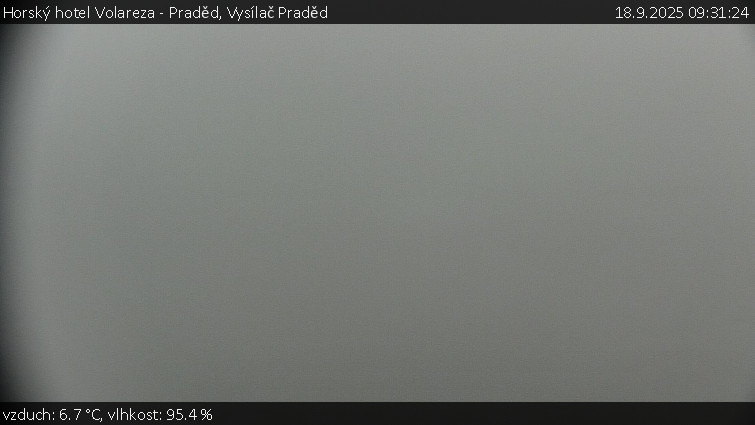 Horský hotel Volareza - Praděd - Vysílač Praděd - 18.9.2025 v 09:31