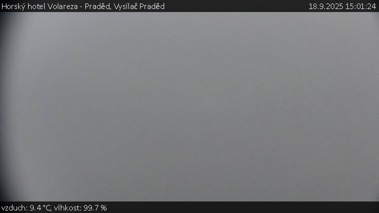 Horský hotel Volareza - Praděd - Vysílač Praděd - 18.9.2025 v 15:01