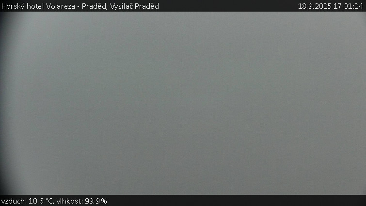 Horský hotel Volareza - Praděd - Vysílač Praděd - 18.9.2025 v 17:31