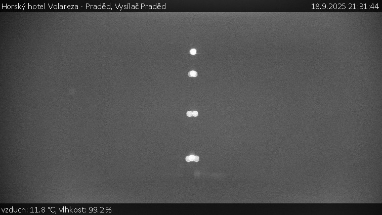 Horský hotel Volareza - Praděd - Vysílač Praděd - 18.9.2025 v 21:31