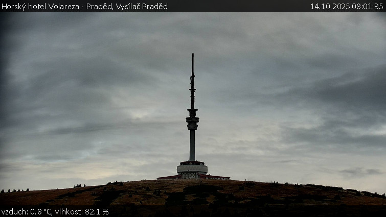 Horský hotel Volareza - Praděd - Vysílač Praděd - 14.10.2025 v 08:01 Horský hotel Volareza - Praděd - Vysílač Praděd - 14.10.2025 v 08:01