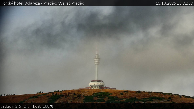 Horský hotel Volareza - Praděd - Vysílač Praděd - 15.10.2025 v 13:31