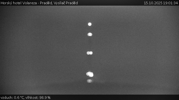 Horský hotel Volareza - Praděd - Vysílač Praděd - 15.10.2025 v 19:01 Horský hotel Volareza - Praděd - Vysílač Praděd - 15.10.2025 v 19:01