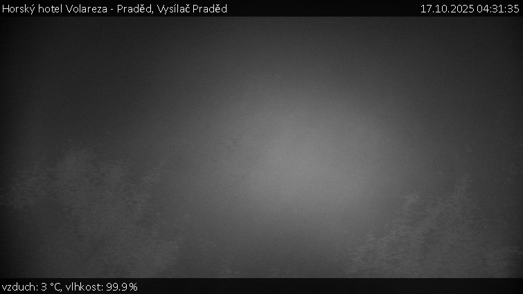 Horský hotel Volareza - Praděd - Vysílač Praděd - 17.10.2025 v 04:31 Horský hotel Volareza - Praděd - Vysílač Praděd - 17.10.2025 v 04:31