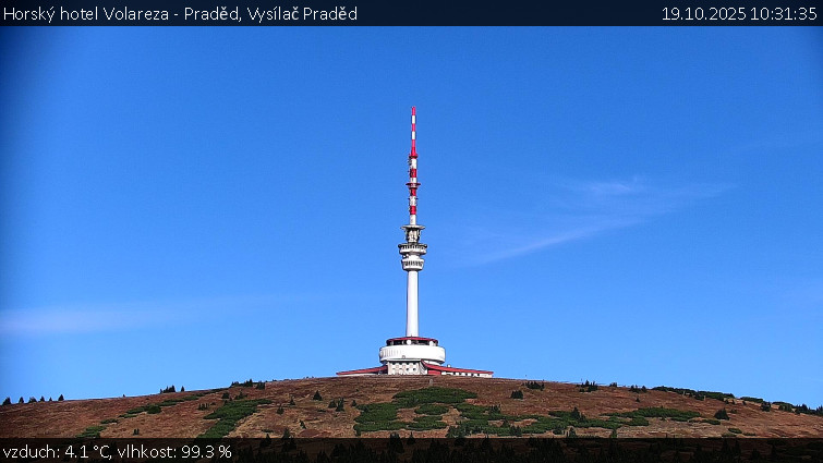 Horský hotel Volareza - Praděd - Vysílač Praděd - 19.10.2025 v 10:31
