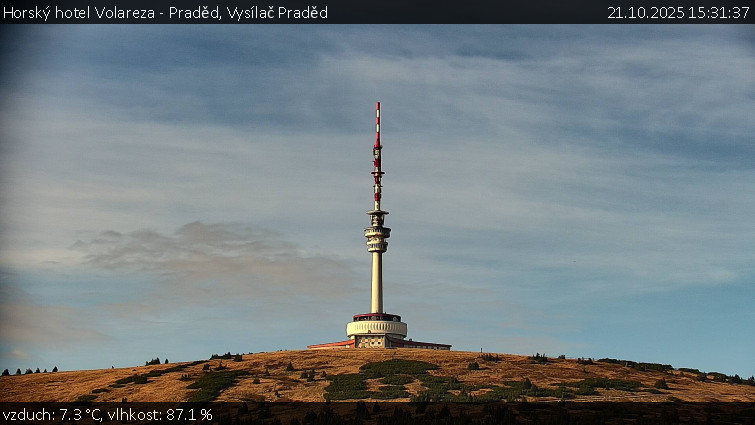 Horský hotel Volareza - Praděd - Vysílač Praděd - 21.10.2025 v 15:31