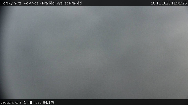 Horský hotel Volareza - Praděd - Vysílač Praděd - 18.11.2025 v 11:01