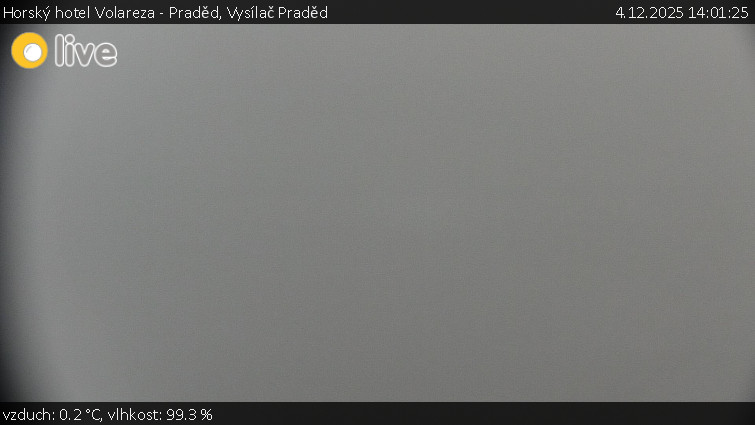 Horský hotel Volareza - Praděd - Vysílač Praděd - 4.12.2025 v 14:01