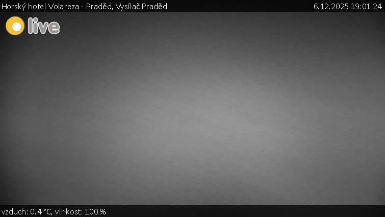 Horský hotel Volareza - Praděd - Vysílač Praděd - 6.12.2025 v 19:01