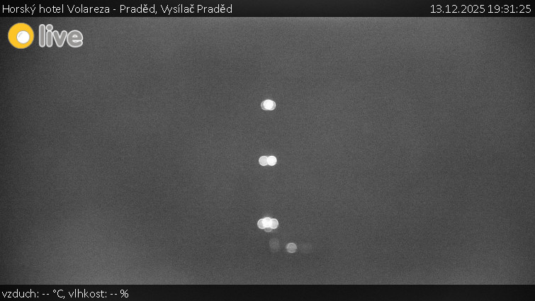 Horský hotel Volareza - Praděd - Vysílač Praděd - 13.12.2025 v 19:31