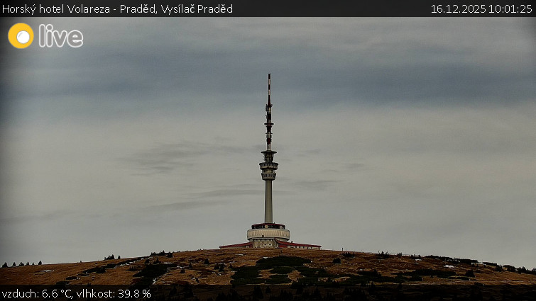 Horský hotel Volareza - Praděd - Vysílač Praděd - 16.12.2025 v 10:01