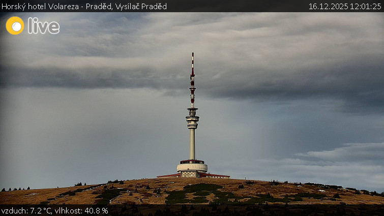 Horský hotel Volareza - Praděd - Vysílač Praděd - 16.12.2025 v 12:01