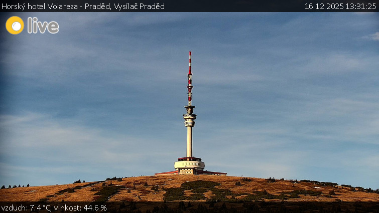 Horský hotel Volareza - Praděd - Vysílač Praděd - 16.12.2025 v 13:31
