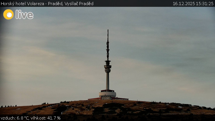 Horský hotel Volareza - Praděd - Vysílač Praděd - 16.12.2025 v 15:31