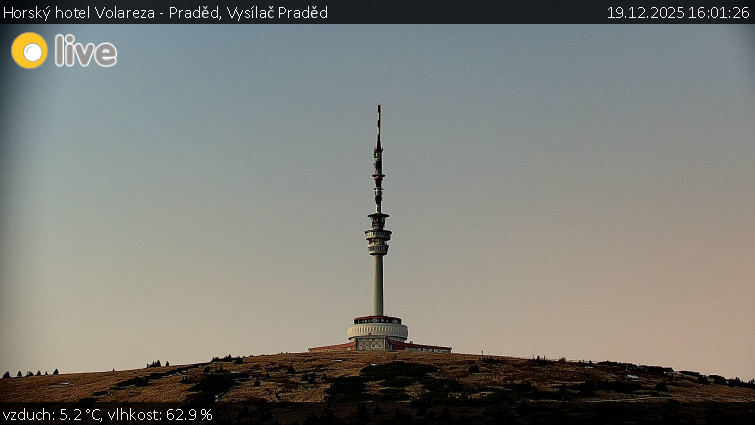Horský hotel Volareza - Praděd - Vysílač Praděd - 19.12.2025 v 16:01