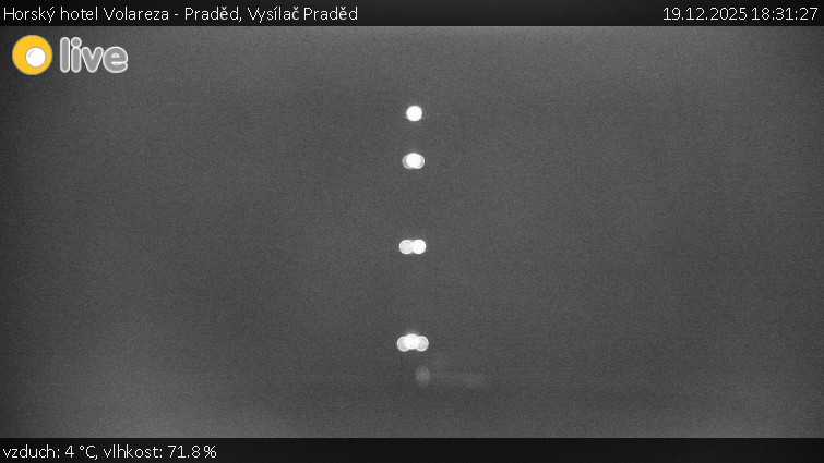 Horský hotel Volareza - Praděd - Vysílač Praděd - 19.12.2025 v 18:31