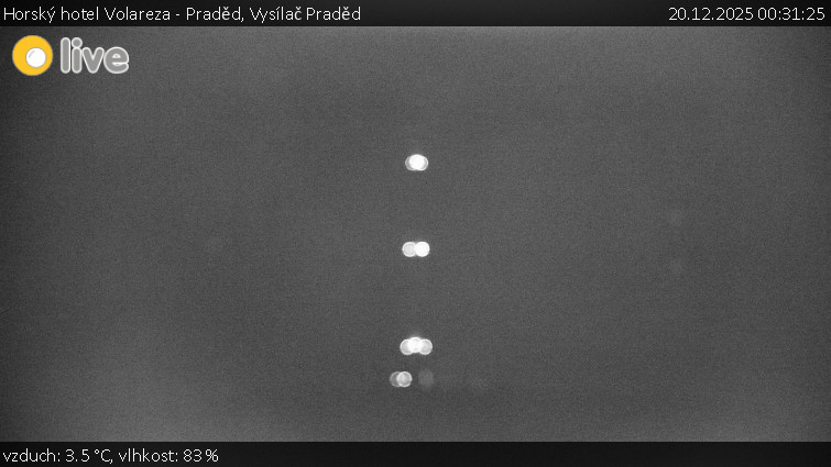 Horský hotel Volareza - Praděd - Vysílač Praděd - 20.12.2025 v 00:31