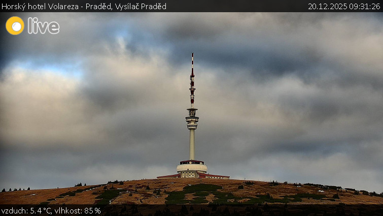 Horský hotel Volareza - Praděd - Vysílač Praděd - 20.12.2025 v 09:31