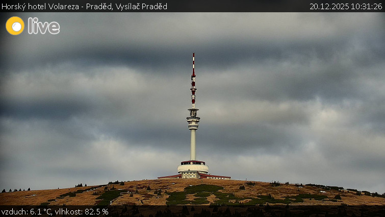 Horský hotel Volareza - Praděd - Vysílač Praděd - 20.12.2025 v 10:31