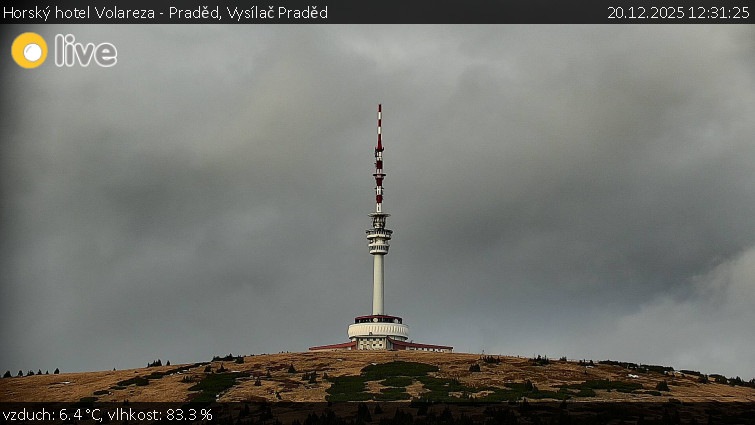Horský hotel Volareza - Praděd - Vysílač Praděd - 20.12.2025 v 12:31
