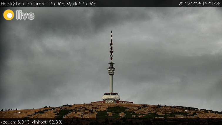 Horský hotel Volareza - Praděd - Vysílač Praděd - 20.12.2025 v 13:01