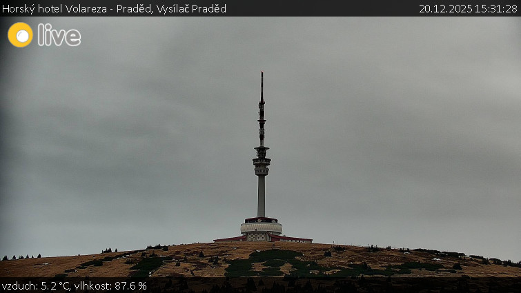 Horský hotel Volareza - Praděd - Vysílač Praděd - 20.12.2025 v 15:31
