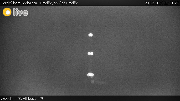 Horský hotel Volareza - Praděd - Vysílač Praděd - 20.12.2025 v 21:31
