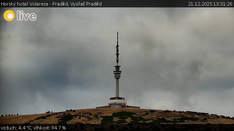 Horský hotel Volareza - Praděd - Vysílač Praděd - 21.12.2025 v 13:31