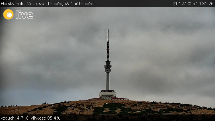 Horský hotel Volareza - Praděd - Vysílač Praděd - 21.12.2025 v 14:31
