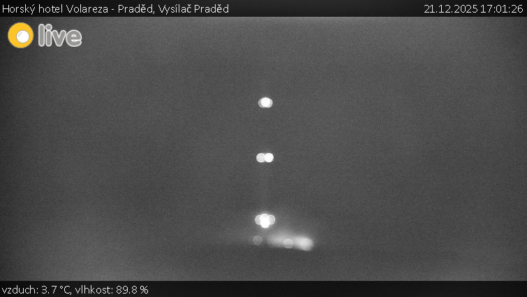 Horský hotel Volareza - Praděd - Vysílač Praděd - 21.12.2025 v 17:01