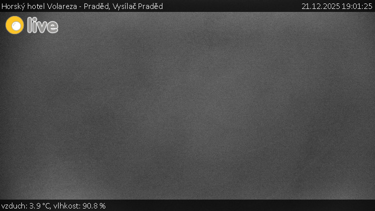 Horský hotel Volareza - Praděd - Vysílač Praděd - 21.12.2025 v 19:01