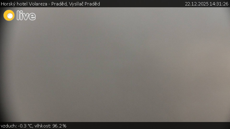Horský hotel Volareza - Praděd - Vysílač Praděd - 22.12.2025 v 14:31