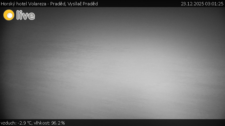 Horský hotel Volareza - Praděd - Vysílač Praděd - 23.12.2025 v 03:01