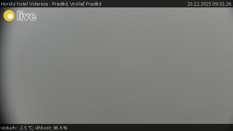 Horský hotel Volareza - Praděd - Vysílač Praděd - 23.12.2025 v 09:31