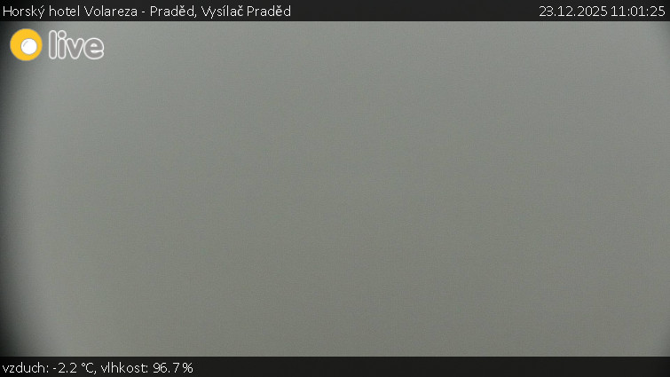 Horský hotel Volareza - Praděd - Vysílač Praděd - 23.12.2025 v 11:01