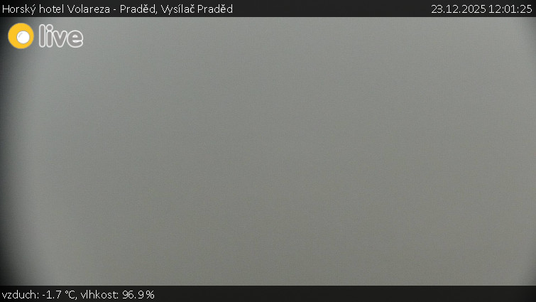 Horský hotel Volareza - Praděd - Vysílač Praděd - 23.12.2025 v 12:01