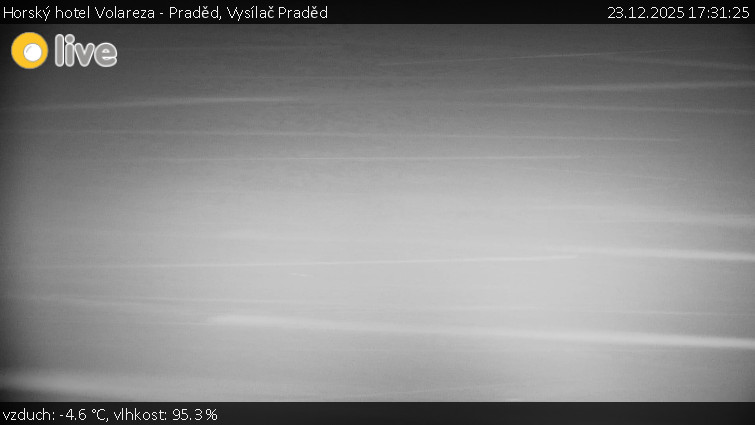 Horský hotel Volareza - Praděd - Vysílač Praděd - 23.12.2025 v 17:31