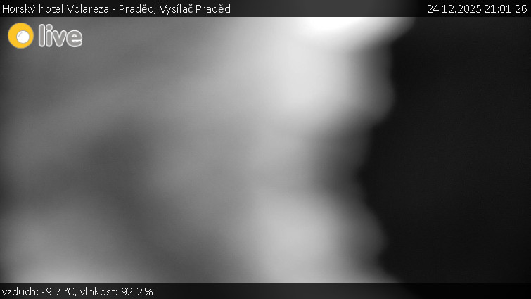 Horský hotel Volareza - Praděd - Vysílač Praděd - 24.12.2025 v 21:01