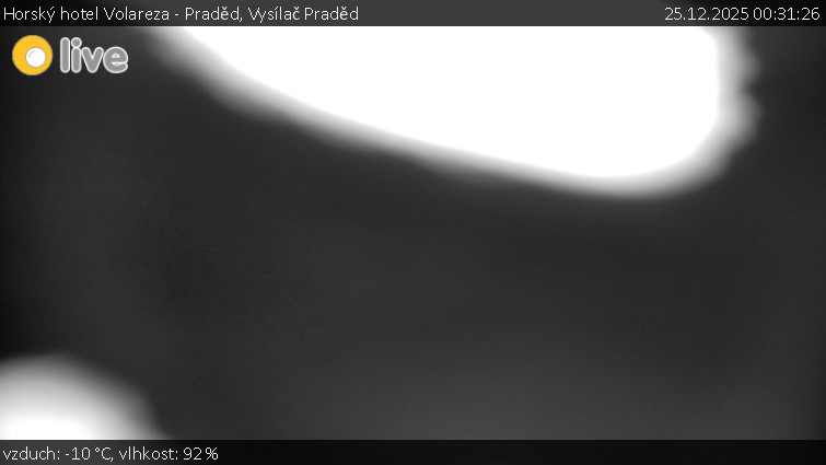 Horský hotel Volareza - Praděd - Vysílač Praděd - 25.12.2025 v 00:31