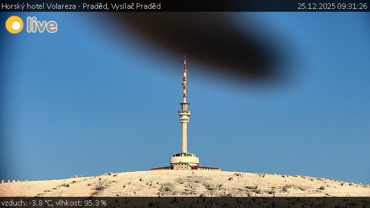 Horský hotel Volareza - Praděd - Vysílač Praděd - 25.12.2025 v 09:31
