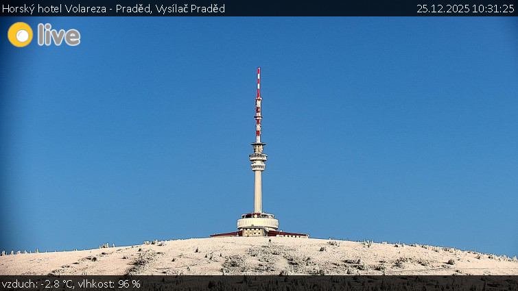 Horský hotel Volareza - Praděd - Vysílač Praděd - 25.12.2025 v 10:31