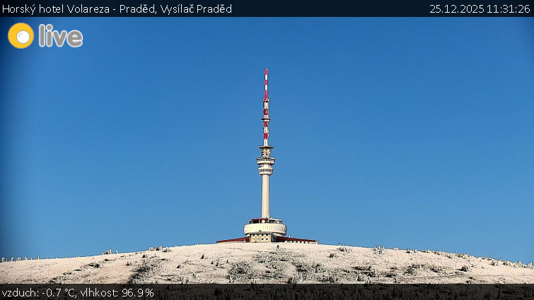 Horský hotel Volareza - Praděd - Vysílač Praděd - 25.12.2025 v 11:31