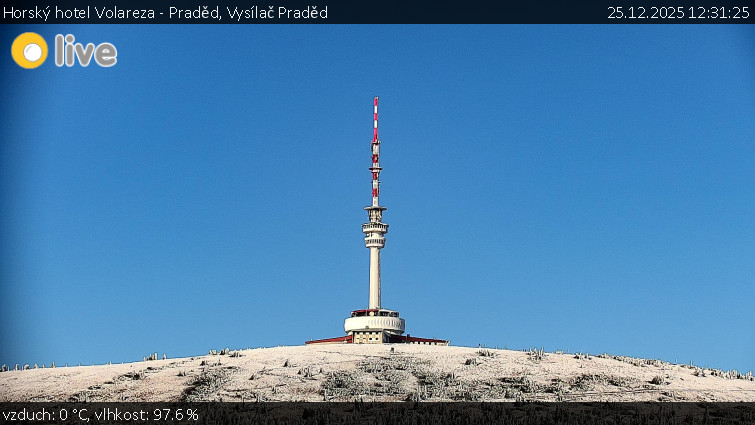 Horský hotel Volareza - Praděd - Vysílač Praděd - 25.12.2025 v 12:31