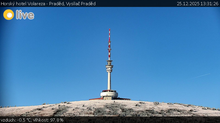 Horský hotel Volareza - Praděd - Vysílač Praděd - 25.12.2025 v 13:31